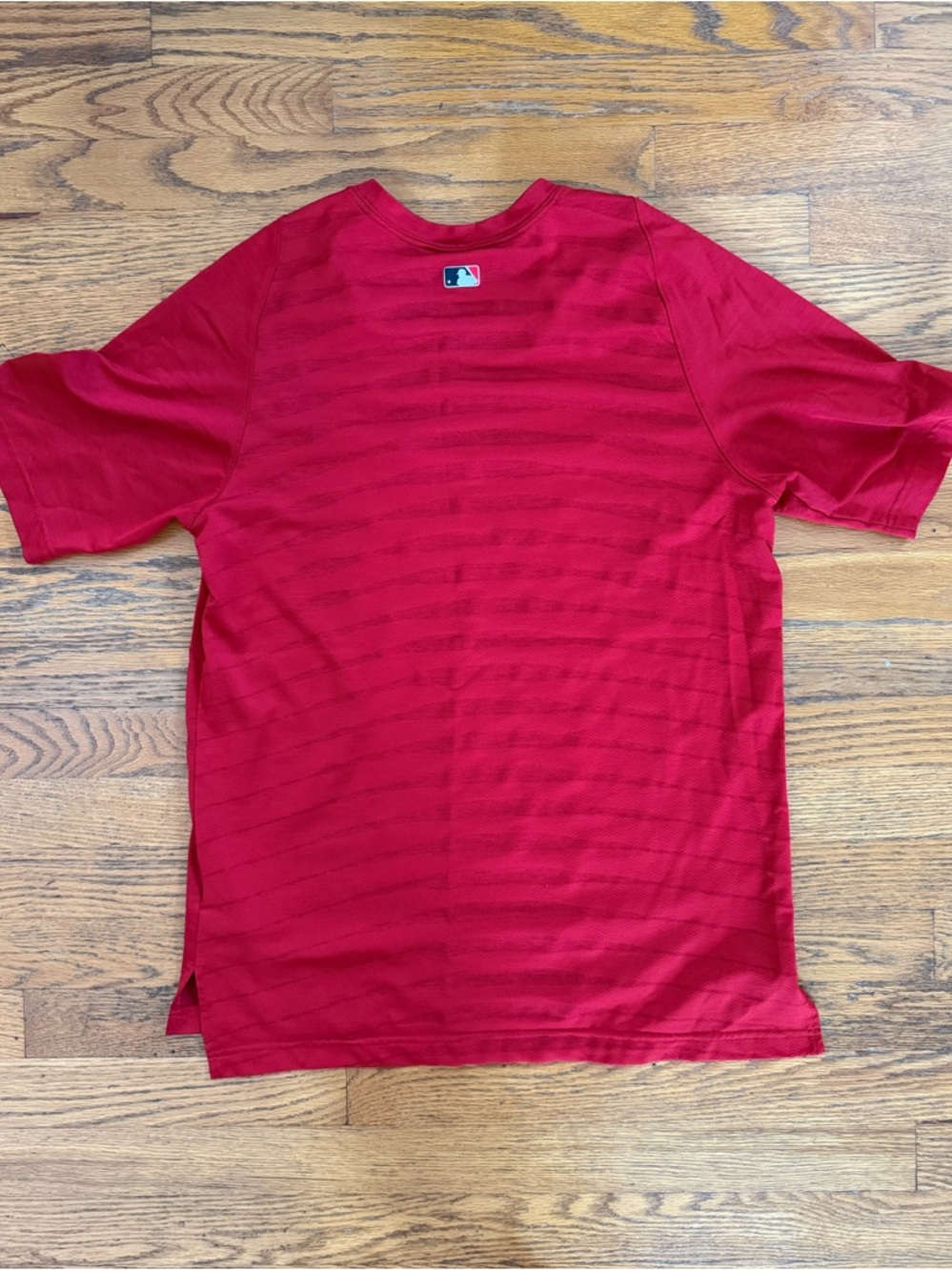 Nike Red Dri-FIT Engineered Performance Tee - Picture 6 of 8